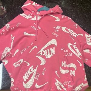 Cute Nike Pink hoodie
